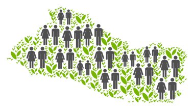 Nüfus El Salvador Haritası