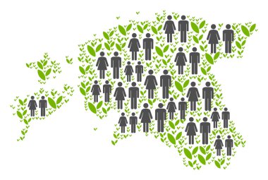 Çevre Estonya Haritası