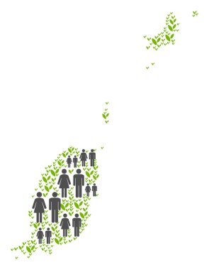 Çevre Grenada harita