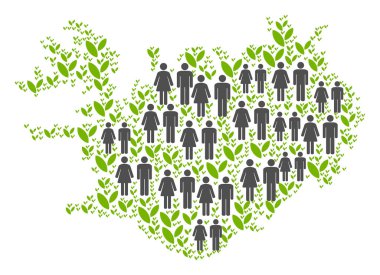 Çevre İzlanda Haritası