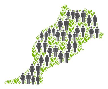 İnsanlar Fas Haritası