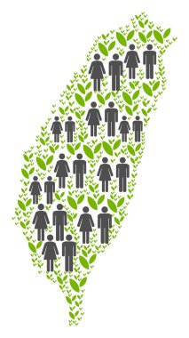 Demografik Tayvan ada Haritası