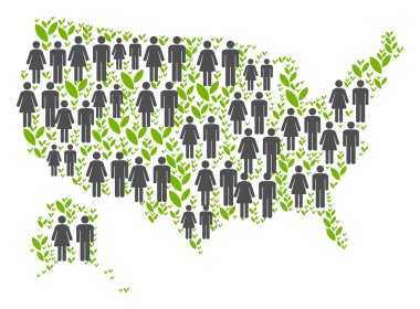 Nüfus Usa Alaska harita ile