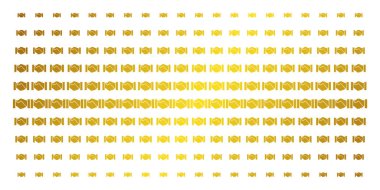 El sıkışma altın noktalı matris