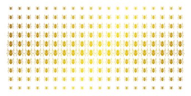 Kene kene altın noktalı resim efekti