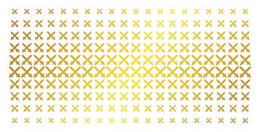 Geçiş kılıç altın noktalı kılavuz