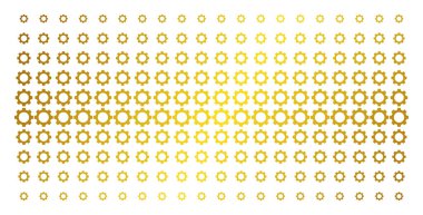 Dişli altın noktalı kılavuz