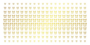 Buzzer altın yarı ton dizi