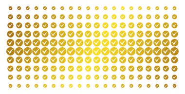 Altın noktalı matris uygulamak