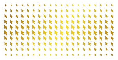 Fare imleci altın noktalı kılavuz