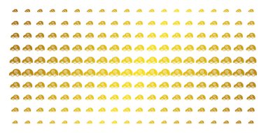 Ambulans araba altın noktalı matris