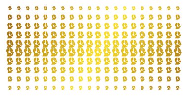 İşleç altın ton matris