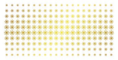 Galaxy altın yarı ton dizi