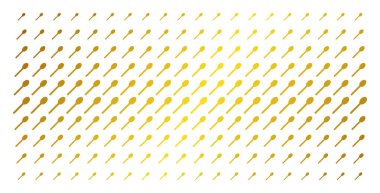 Kaşık altın noktalı resim efekti