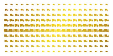Sevk irsaliyesi Van altın noktalı resim deseni