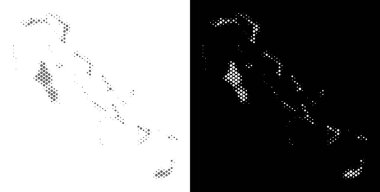 Yarı ton Bahama Adaları Haritası