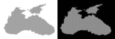 Yarı ton Karadeniz harita