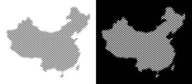 Yarı ton Çin Haritası