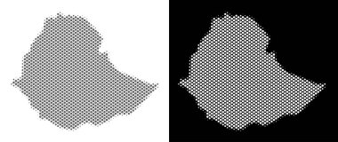 Yarı ton Etiyopya Haritası