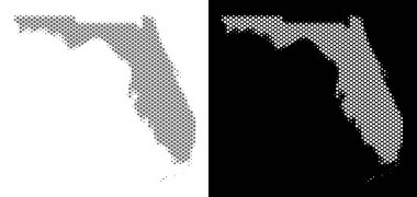 Yarı ton Florida harita