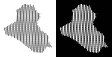 Yarı ton Irak Haritası