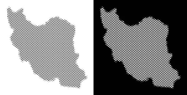 Yarı ton Iran Haritası