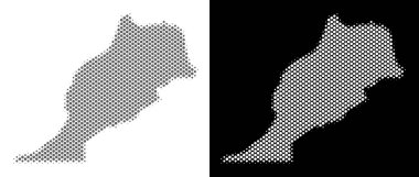 Yarı ton Fas Haritası