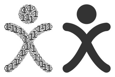 Nesil çocuk kolaj ikili basamak x