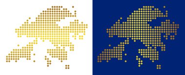 Altın nokta Hong Kong Map