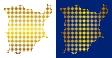 Altın nokta Koh Samui Haritası