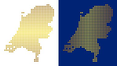 Altın nokta Hollanda Haritası