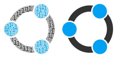 İşbirliği kolaj ikili basamak