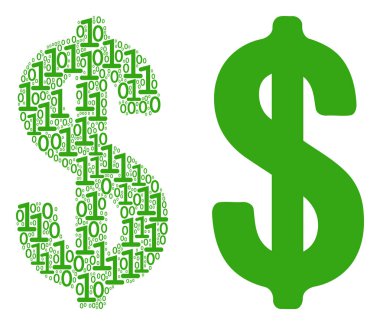 İkili basamak doları kompozisyon