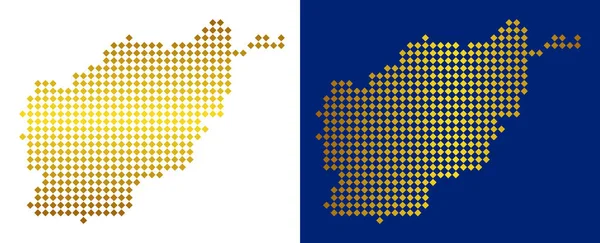 Altın nokta Afganistan harita