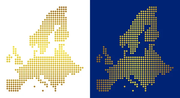 Altın nokta Avrupa Birliği harita