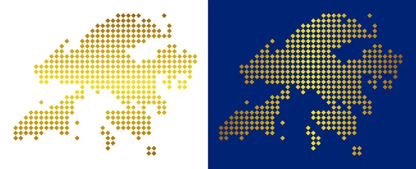 Altın nokta Hong Kong Map