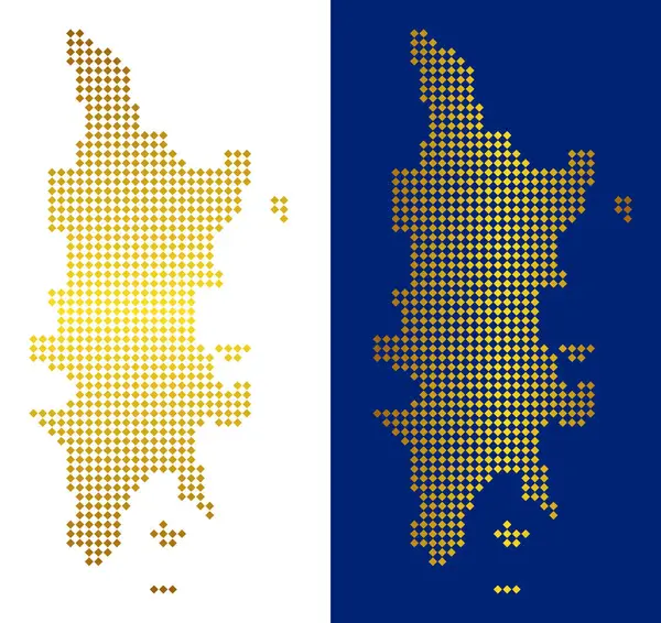 Altın Phuket harita noktalı