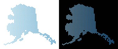 Alaska harita altıgen şeması