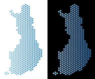 Finlandiya Haritası altıgen şeması