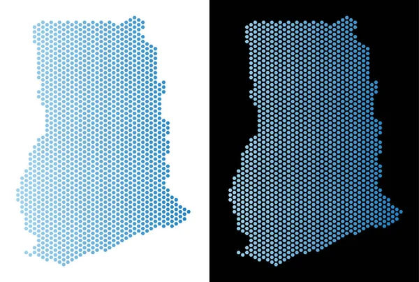 Gana harita altıgen şeması