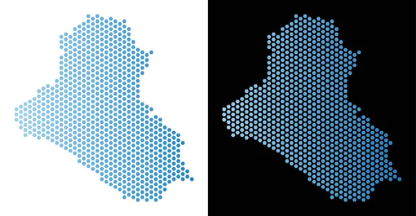 Irak harita Hex-kiremit düzeni