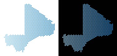 Mali harita petek mozaik