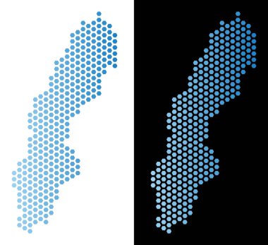 İsveç harita petek şeması