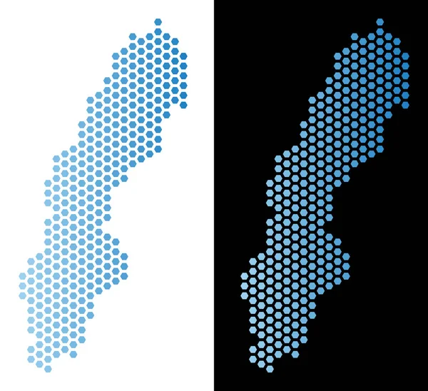 İsveç harita petek şeması