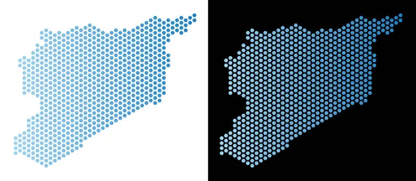 Suriye harita petek soyutlama