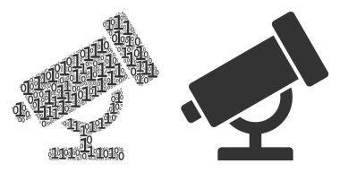 Teleskop mozaik ikili basamak