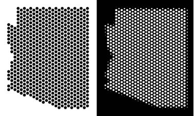 Arizona Üniversitesi harita petek şeması