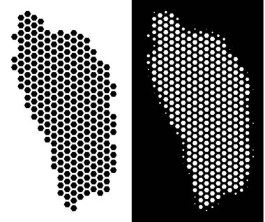 Dominika ada harita petek mozaik