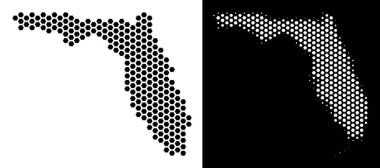 Florida harita altıgen şeması