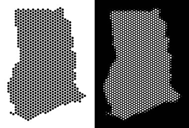 Gana harita petek mozaik